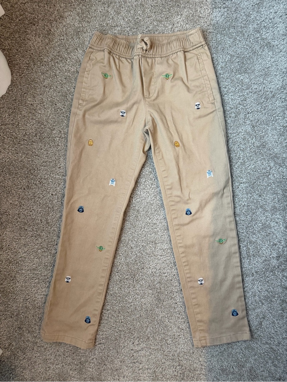 Janie and Jack Star Wars Khaki Pants